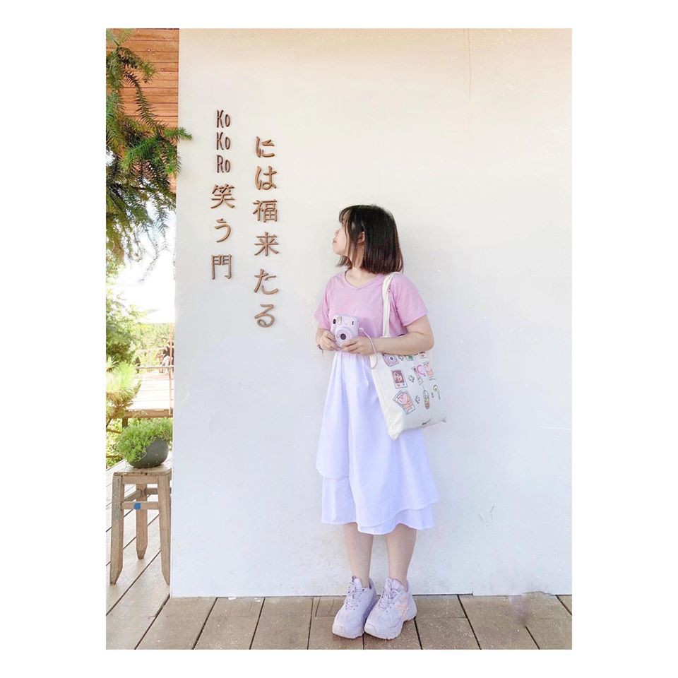 Túi tote canvas Journey Instax Trà Sữa