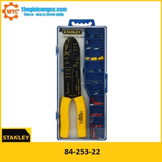 Kềm bấm cos dài 9"/230mm hộp có đầu cos stanley 8425322