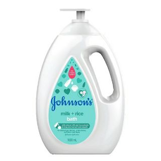 Sữa tắm Johnson s Baby 1000ml Thơm mát năng động, Gạo, Yến mạch cho bé