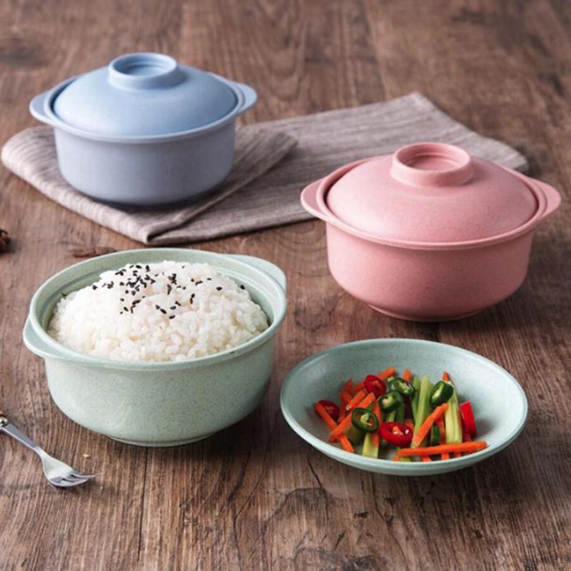 Bát Ăn Cơm Bằng Chất Liệu Lúa Mạch Chống Bỏng Tiện Dụng Cho Nhà Bếp