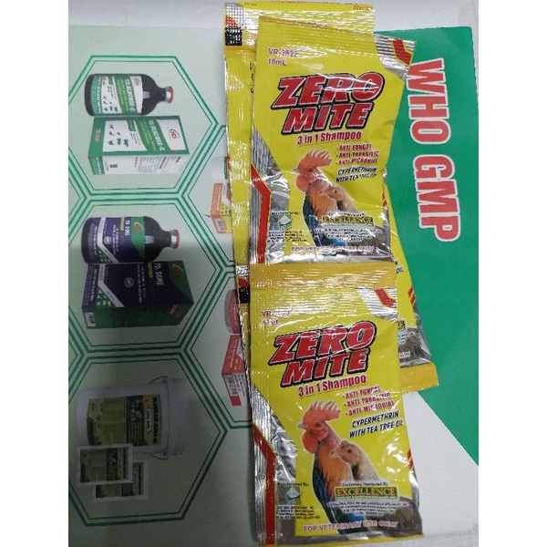 Zero mite Zeromite xà bông tắm gà 10 ml hsd 06/2024