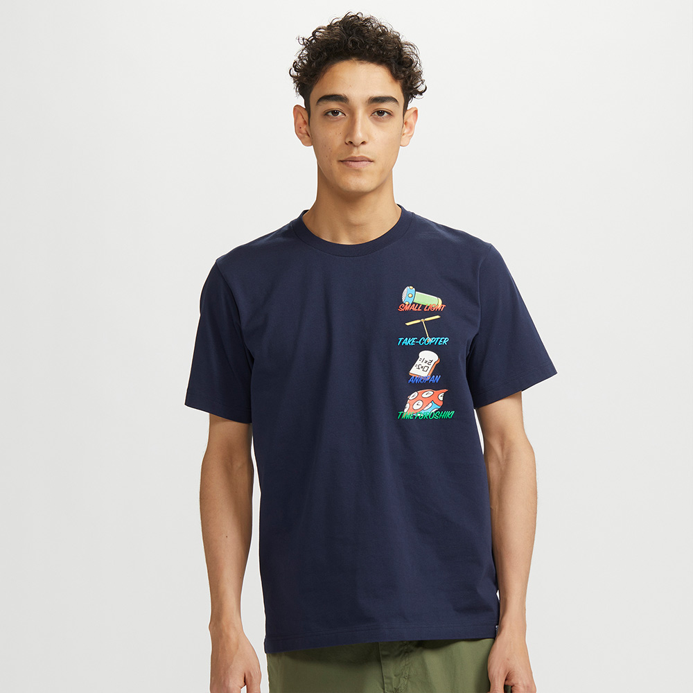 Áo thun Uniqlo tay ngắn in hình Doraemon thời trang dành cho nam  43019