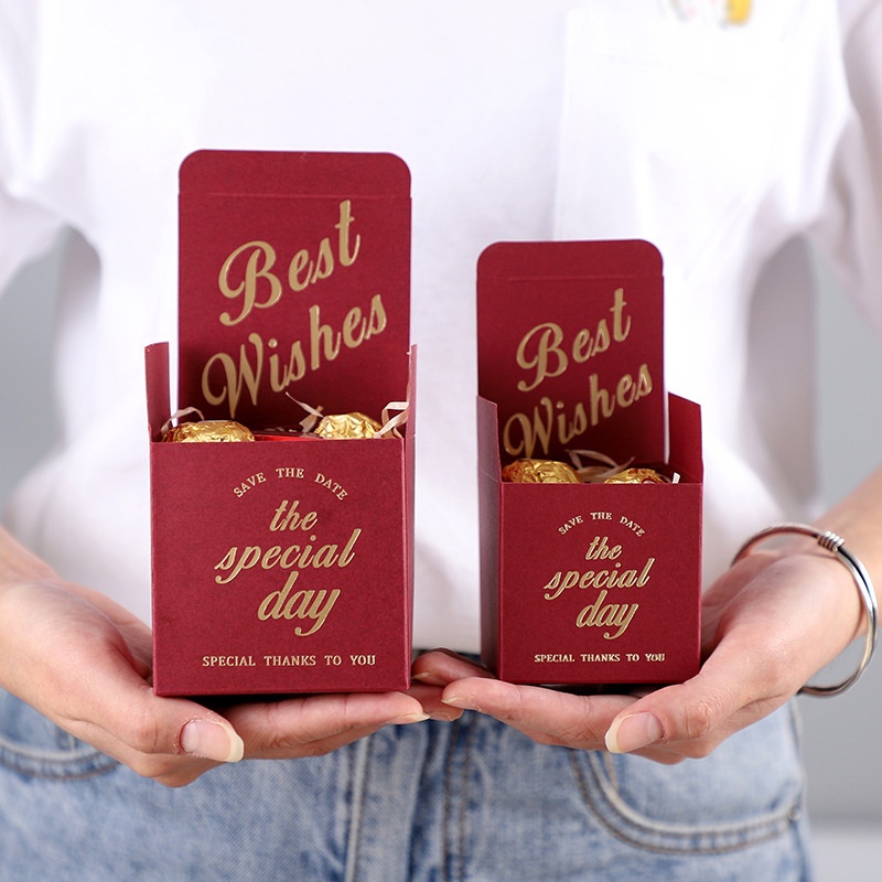 Hộp Đựng Quà/Kẹo/Chocolate Phong Cách Châu Âu Cho Lễ Tình Nhân