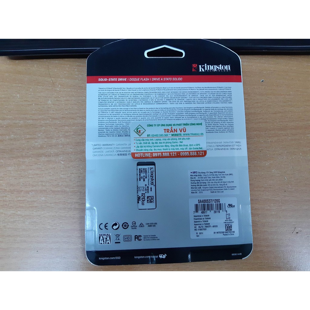 [ Giảm giá ] Ổ SSD Kingston 120G Sata 3 độ bền và tốc độ đọc ghi nhanh gấp 10 lần ổ thường | BigBuy360 - bigbuy360.vn