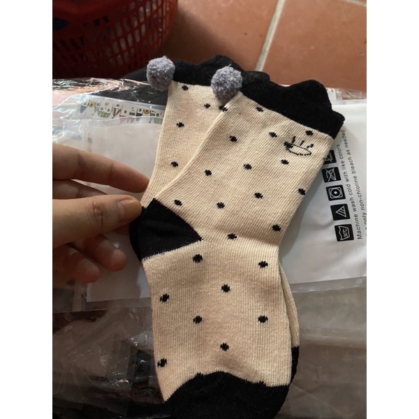 Tất cao cổ siêu dễ thương cho bé