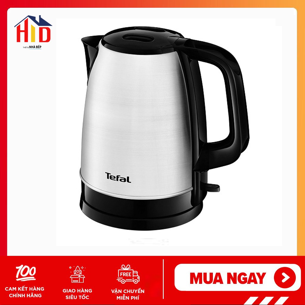 [Mã ELHADEV giảm 4% đơn 300K] [BẢO HÀNH CHÍNH HÃNG] Ấm siêu tốc Tefal KI140 D11 1,7L