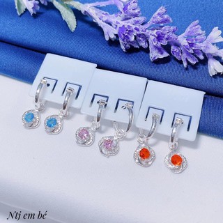 BÔNG TAI TRẺ EM- KHUYÊN TAI KHOEN TRÒN CHO BÉ GÁI