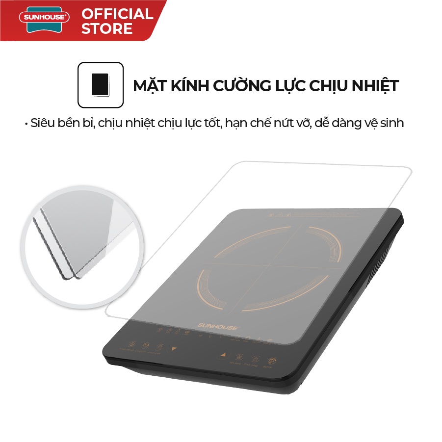 Bếp từ đơn SUNHOUSE SHD6803