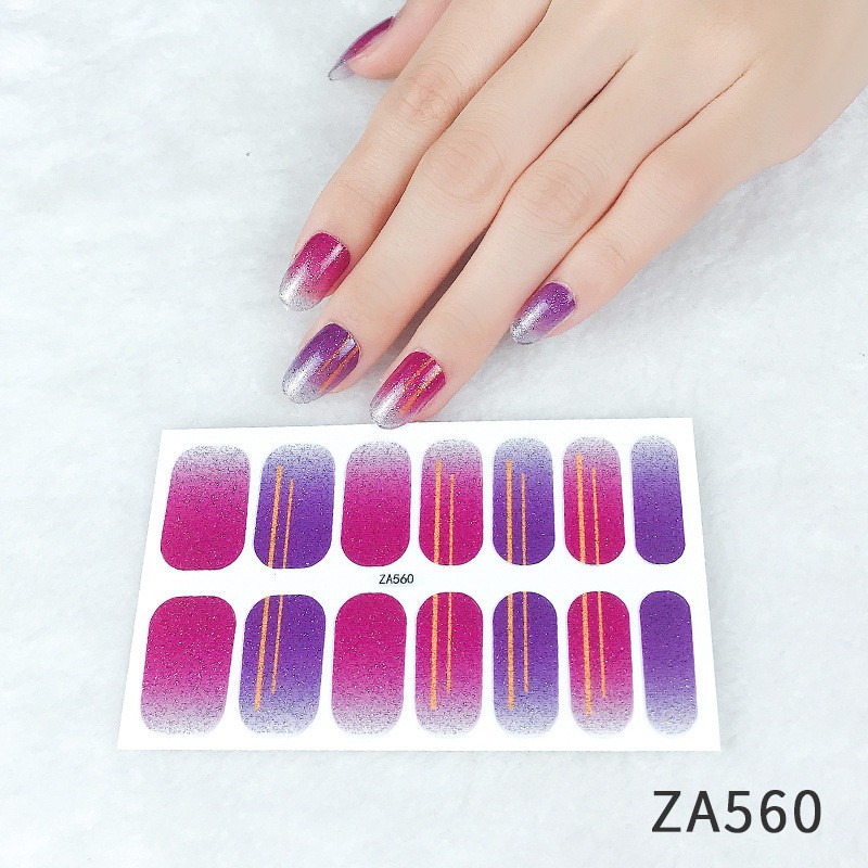 Nails Sticker Miếng Dán Móng Tay 3D Chống Nước