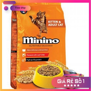 Thức Ăn Cho Mèo Con & Mèo Trưởng Thành Vị Cá Ngừ Minino 1.3kg