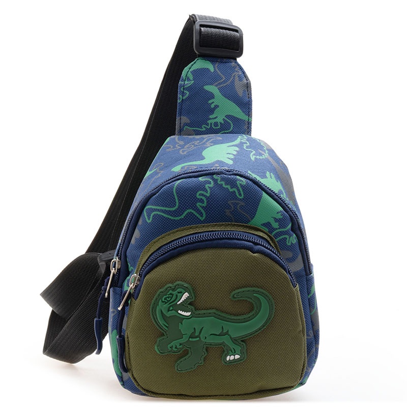 Túi đeo chéo họa tiết khủng long năng động thời trang