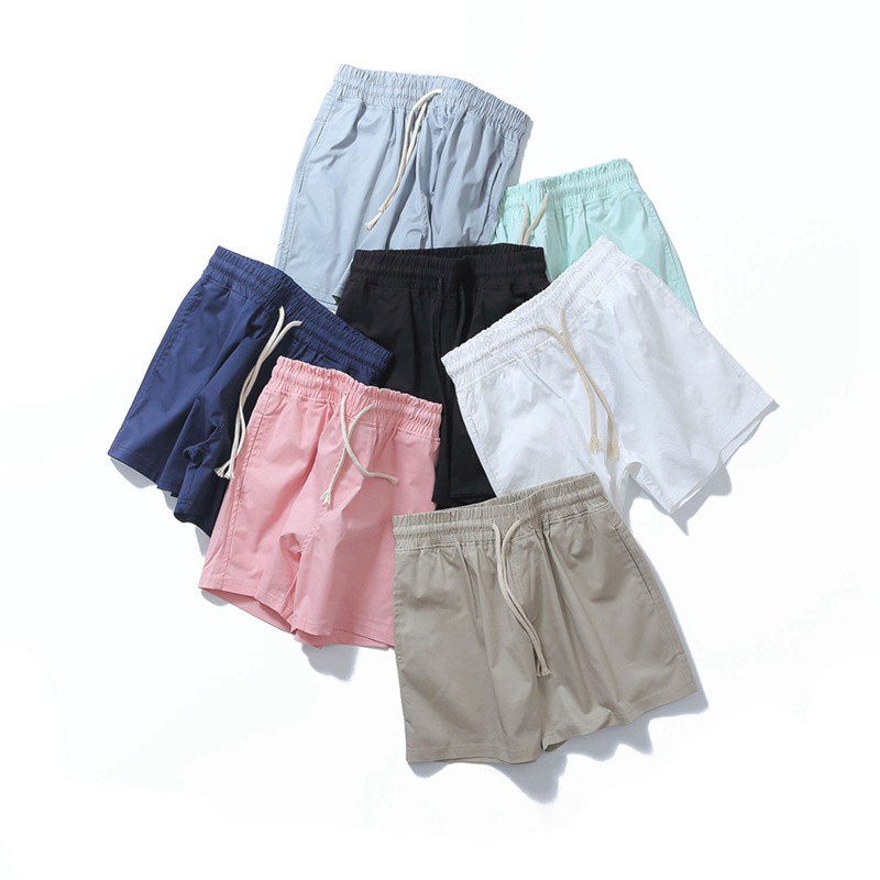 [ GYMEN ] Quần short thể thao nam  thoải mái thoáng khí nhanh khô  vải cotton  chạy bộ   tập thể dục  quần bóng rổ  rộng rãi  cỡ lớn  ngoài trời   huấn luyện  hút mồ hôi
