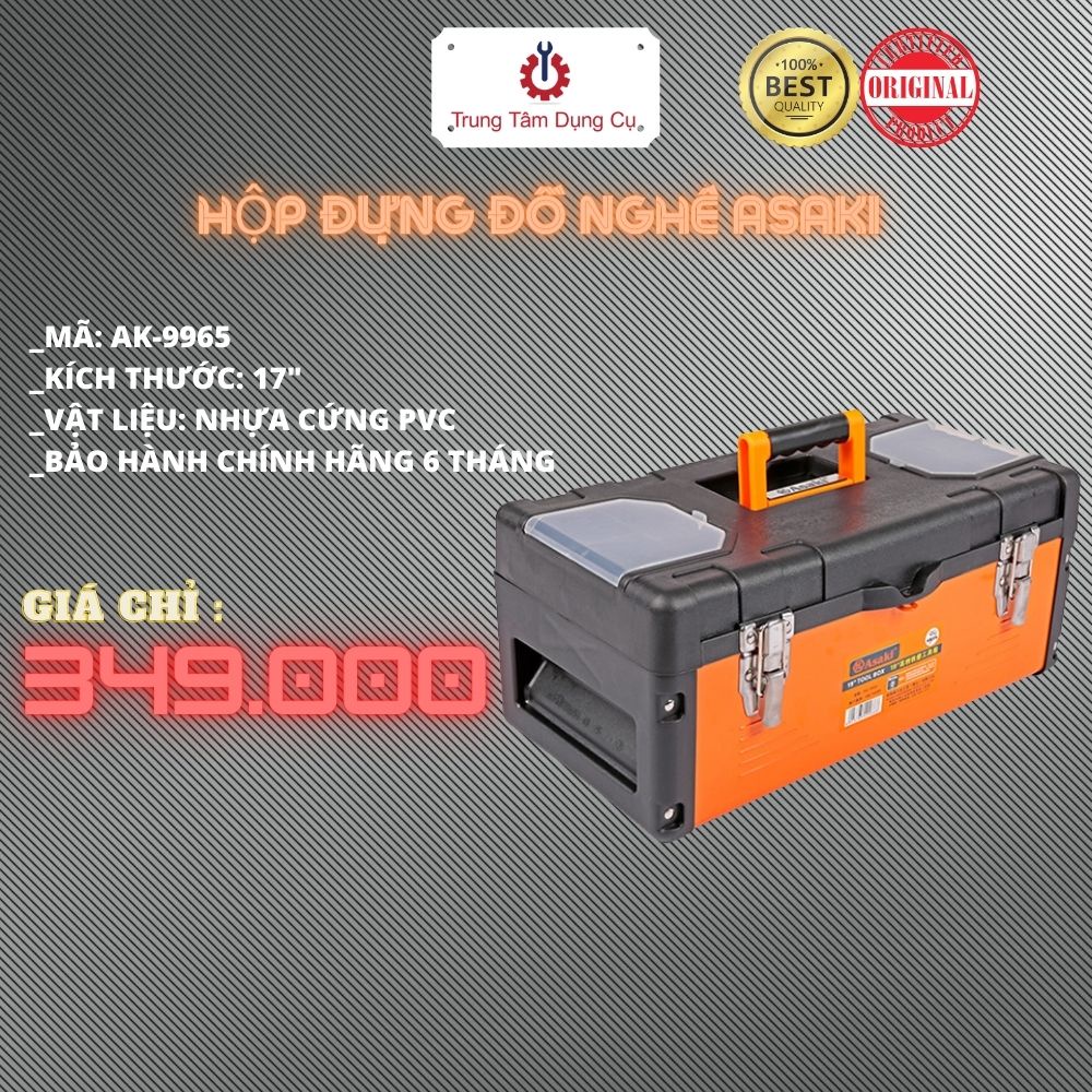 Hộp đựng đồ nghề Asaki AK-9965