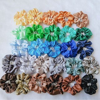 Dây cột tóc, buộc tóc vải Scrunchies