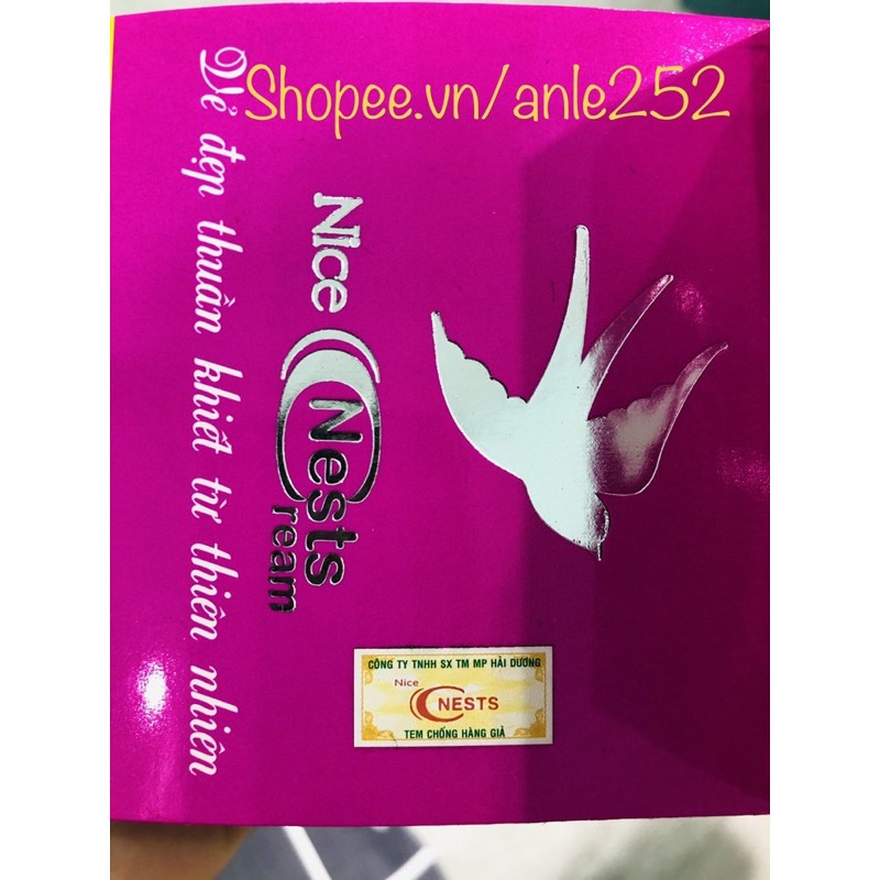 KEM NICE NESTS DƯỠNG TRẮNG GIÚP PHỤC HỒI DA 40g.