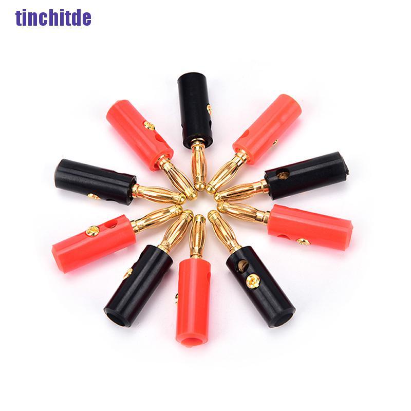 Bộ 10 Đầu Nối 4mm Chuyên Dụng Chất Lượng