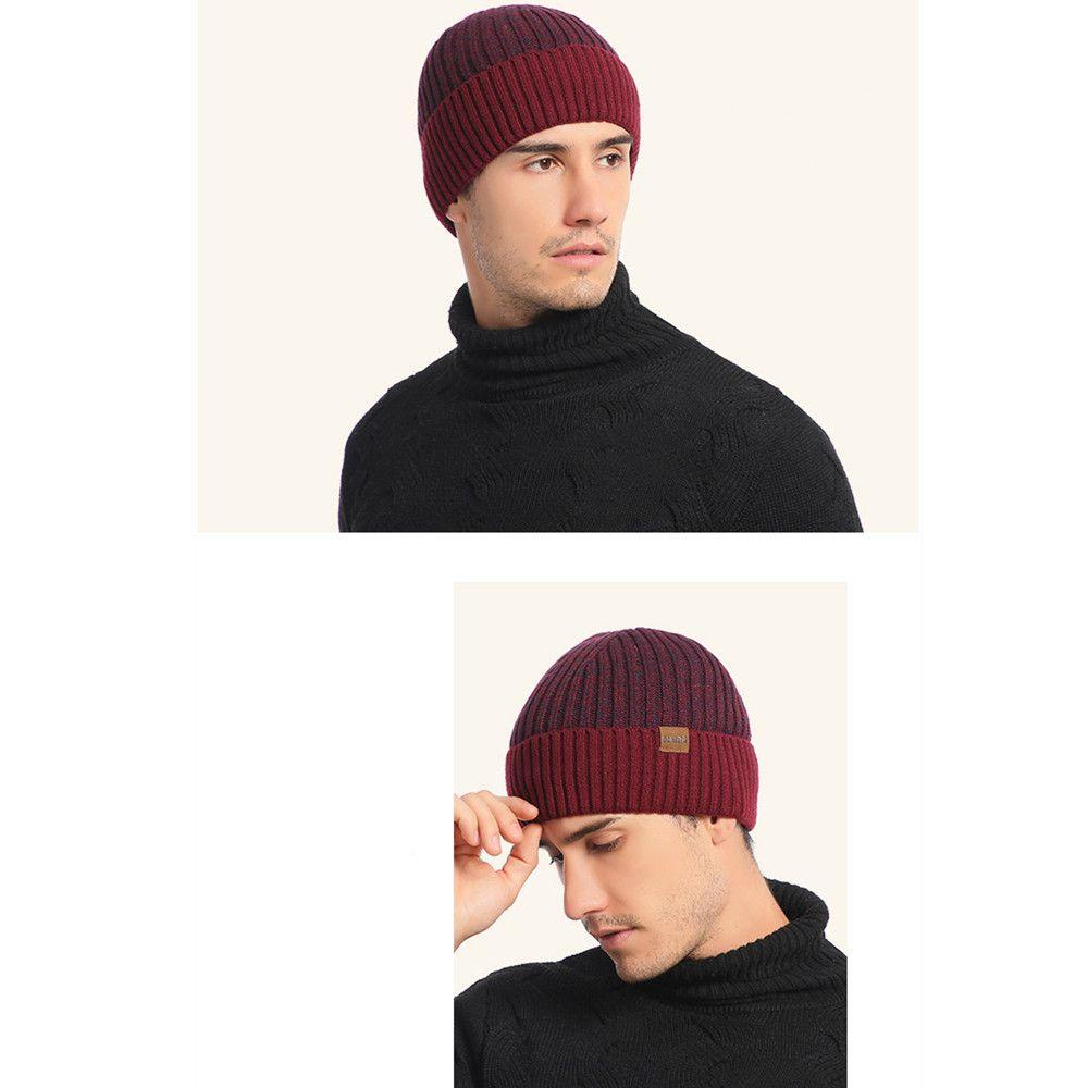 Mũ beanie Hai Lớp Mềm Mại Ấm Áp Thời Trang