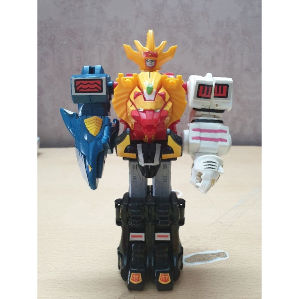 Mô hình Super Sentai Minipla bản năm 2001-Gao King ( Wild force Megazord ) 2nd