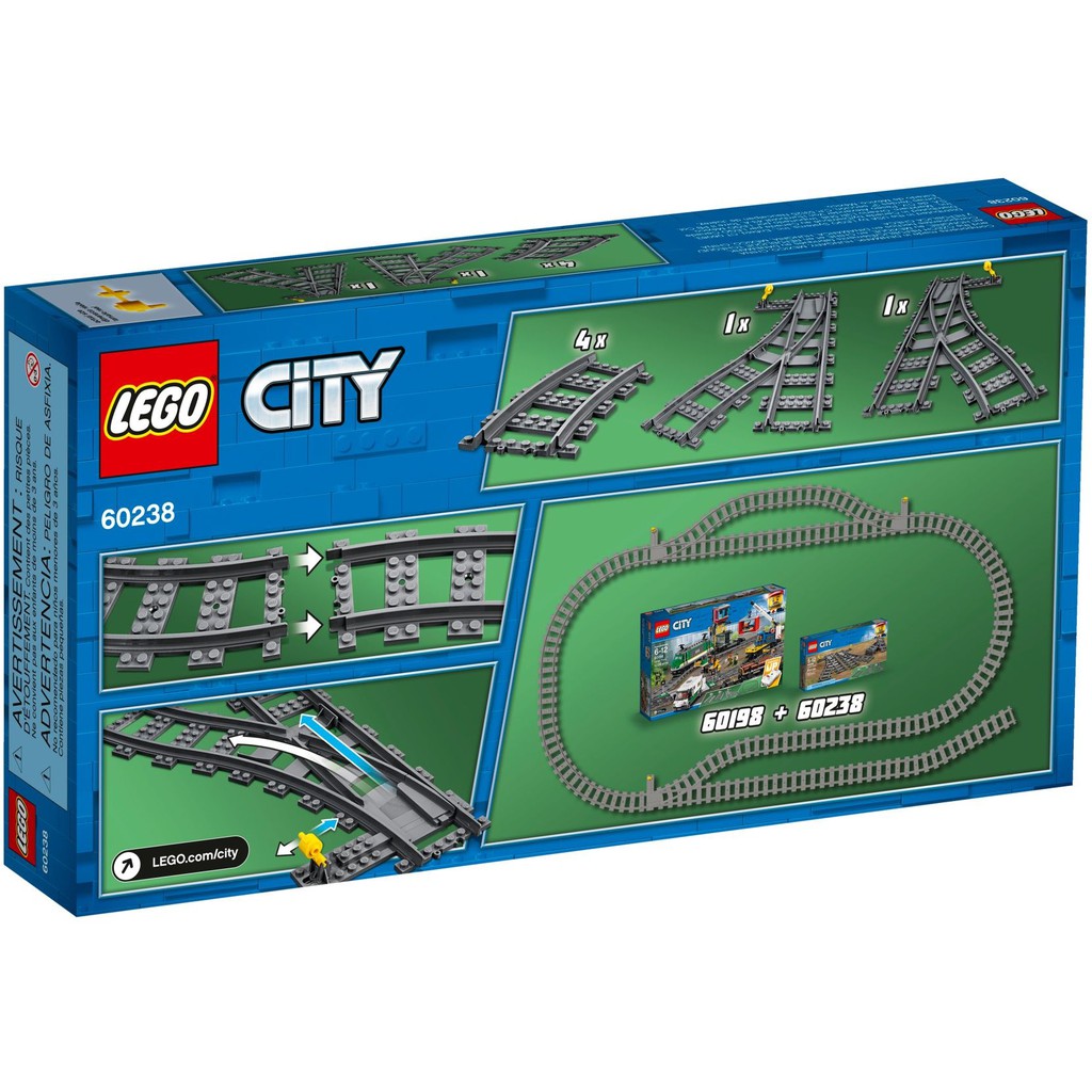 LEGO City 60238 Bộ đường ray chuyển hướng
