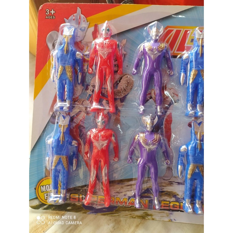 Vỉ 12con siêu nhân loại cực đẹp