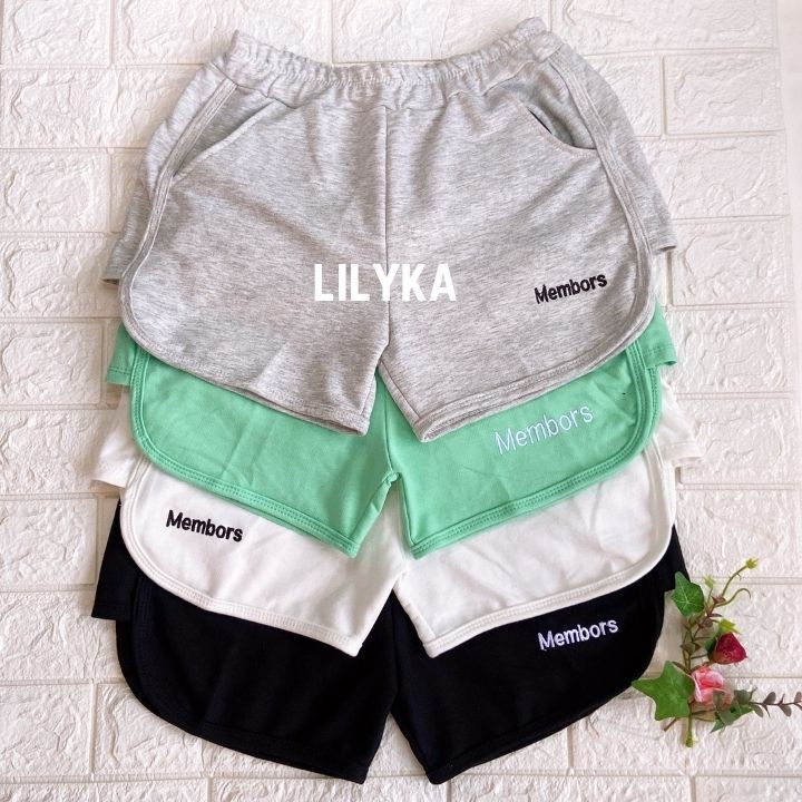 Quần đùi thể thao nữ lưng thun short ngắn ống rộng mặc nhà tập gym lilyka QS07 | BigBuy360 - bigbuy360.vn