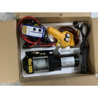 Tời điện 12v ắc quy