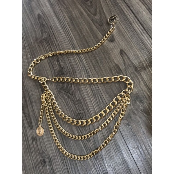 Các mẫu nit dây xích thắt lưng họa tiết cho váy đầm