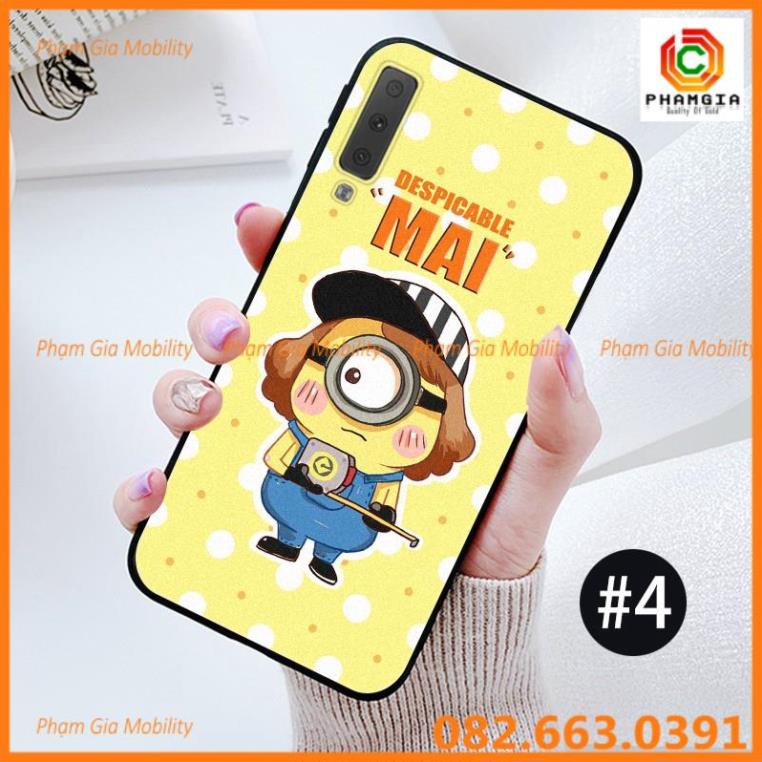 Ốp lưng hình đẹp SAMSUNG A01 2020 A2 CORE J7Pro J7+ A6 A6+ A7 A8 A8+ A8Star 2018 minion