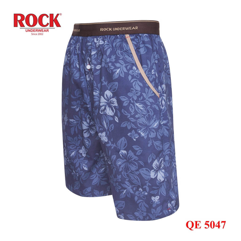 Quần Short Nam ROCK 5047 lưng thun bản to mạnh mẽ, cá tính, có túi mặc nhà, đi biển, đi chơi, đi du lịch hợp thời trang