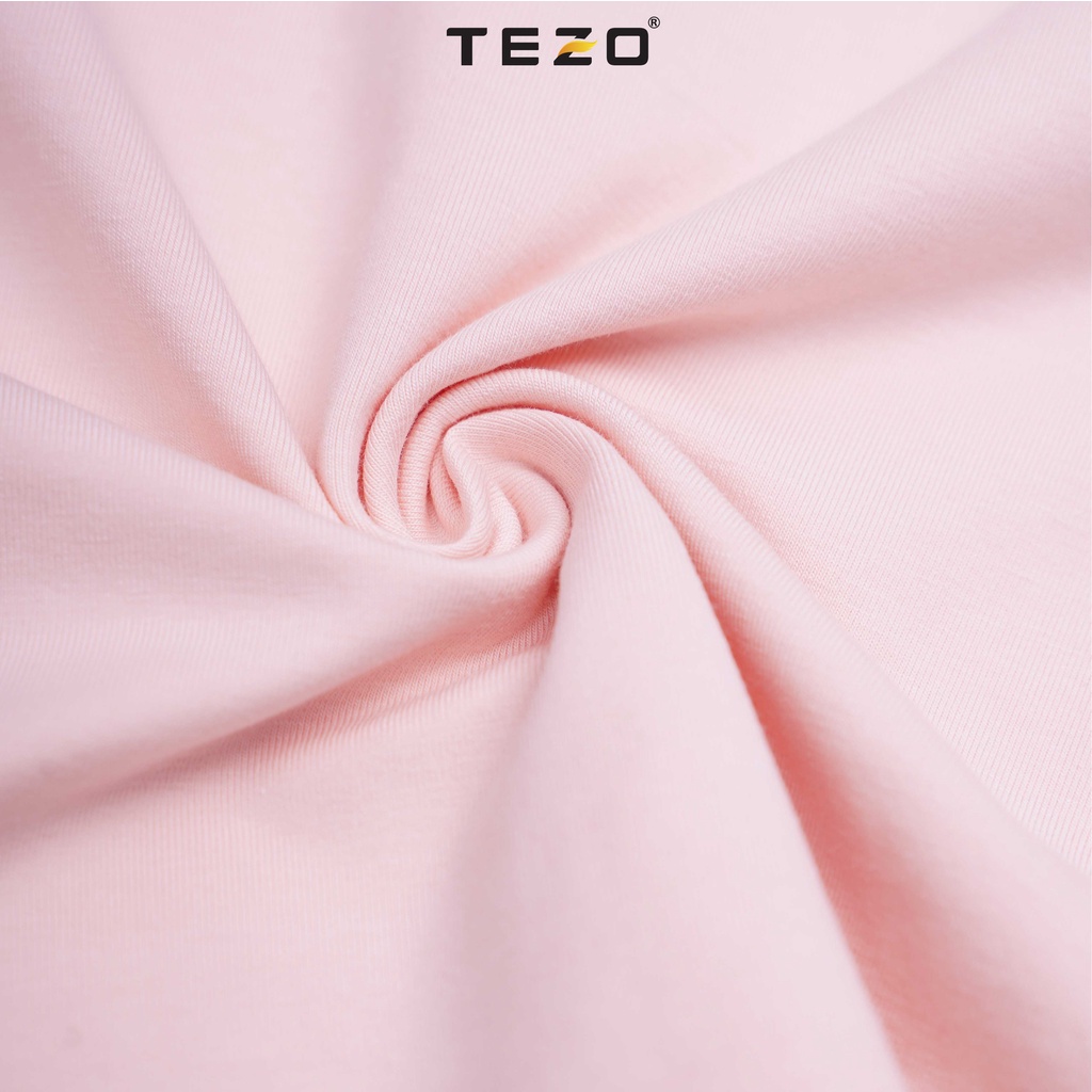 Áo polo nữ thiết kế bo màu be Tezo năng động trẻ trung 2205APCB05