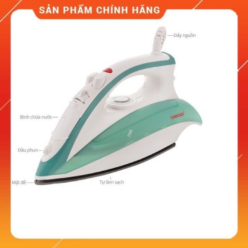 [Miễn Ship]Bàn Là Hơi Sunhouse SHD2061 hàng chính hãng-lỗi 1 đổi 1 trong 1 tuần