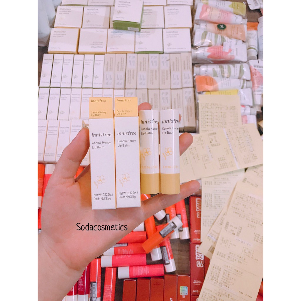 Son Dưỡng Innisfree Canola Honey Lip Balm(THANH LÝ DATE THÁNG 6/2021) | BigBuy360 - bigbuy360.vn