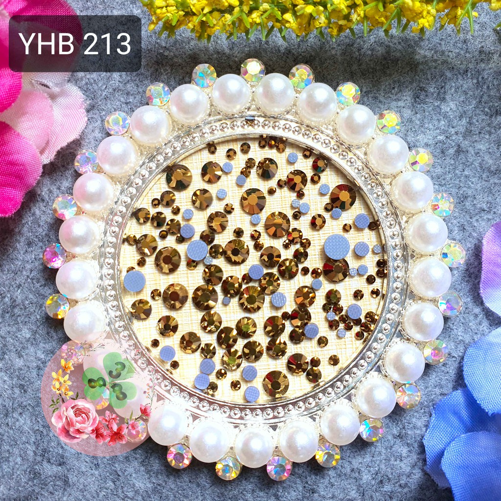 Mã YHB 213 . Đá YHB đính trang trí móng siêu lấp lánh. Hàng chuẩn loại A.