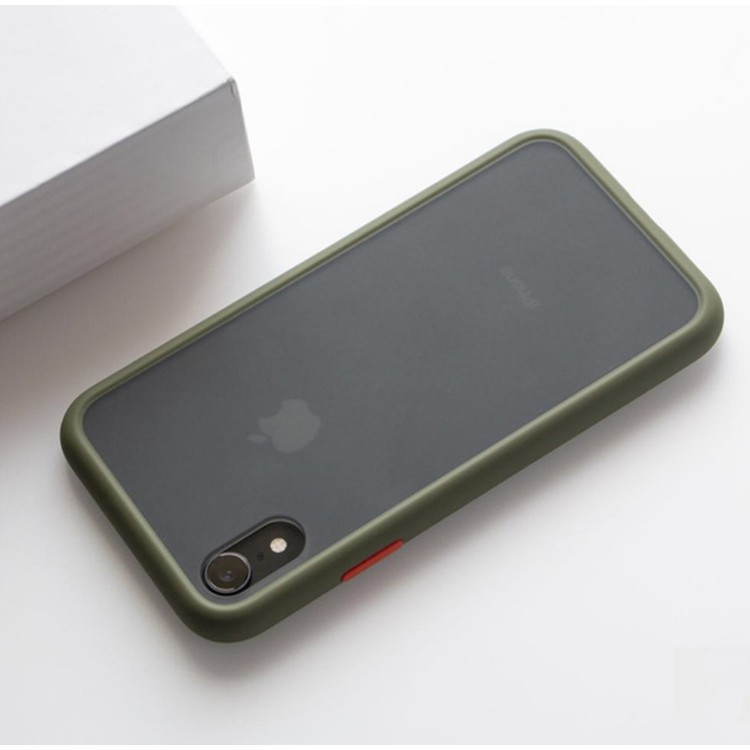 [iPhone] Ốp lưng iPhone 6/6 Plus 7/7 Plus/8 Plus/ X/ XS/ XS Max/ XR/ 11/ 11 Pro/11 ProMax chống sốc ốp nhám mờ viền màu | BigBuy360 - bigbuy360.vn