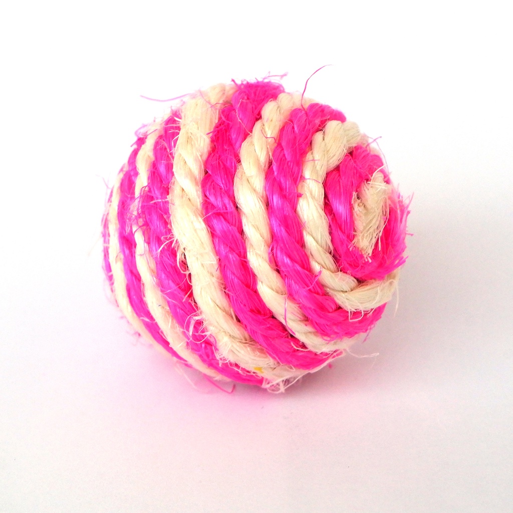 Đồ chơi cho mèo bóng thừng banh dây cuộn lapeta