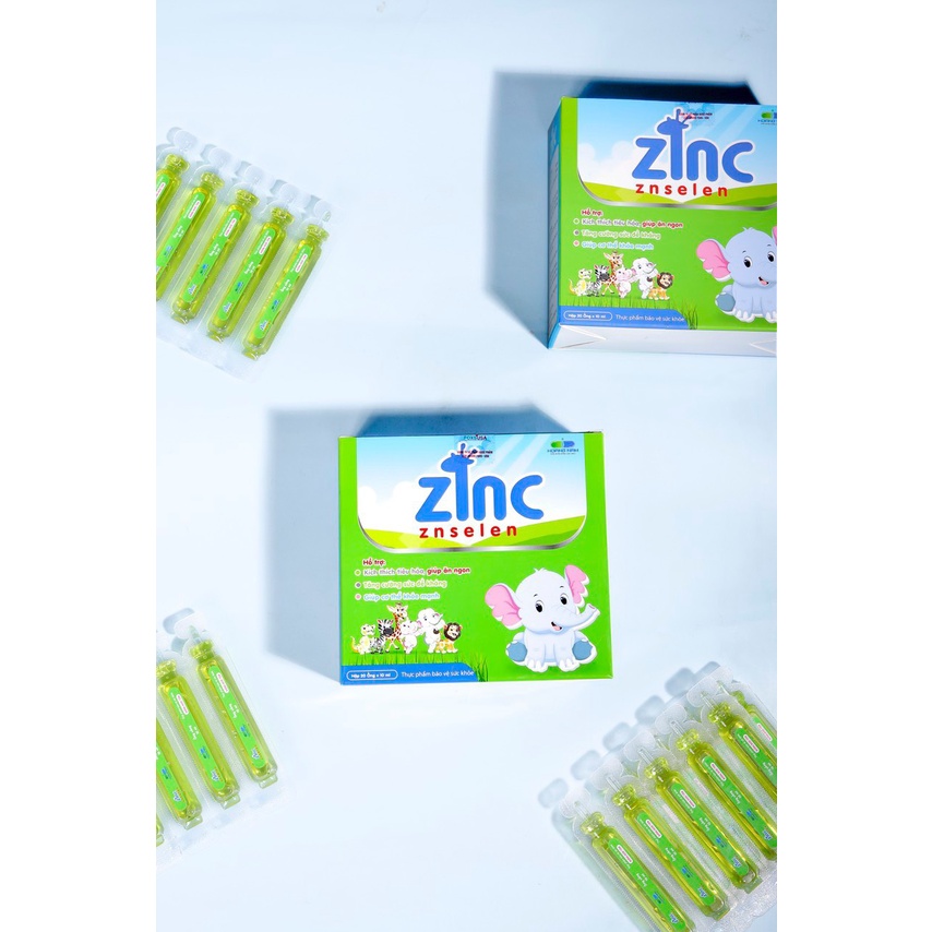 Siro Cho Bé Biếng Ăn Zinc Znselen Bổ Sung Kẽm, Giúp Trẻ Ăn Ngon, Cải Thiện Biếng Ăn, Tăng Sức Đề Kháng, Tiêu Hóa Tốt