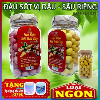 {Freeship] HẠT ĐẬU TẨM VỊ DÂU TÂY & SẦU RIÊNG CỰC GIÒN | LOẠI NGON | KÈM NGẪU NHIÊN LOA BLUETOOTH B2S10