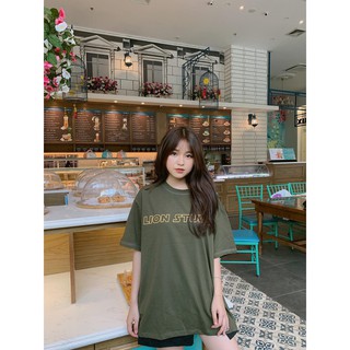 ( Cực đẹp - Giá Sốc ) Áo thun Lion #Tee_Magic_02 ( XANH RÊU )