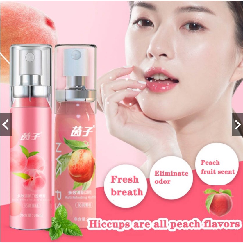 Nitrogen071 Xịt Thơm Miệng Heyxi An Toàn Xịt Thảo Mộc Giảm Hôi Miệng Giúp Ngăn Ngừa Vi Khuẩn Khoang Miệng Lưu Hương Thơm Mát TựNhiên