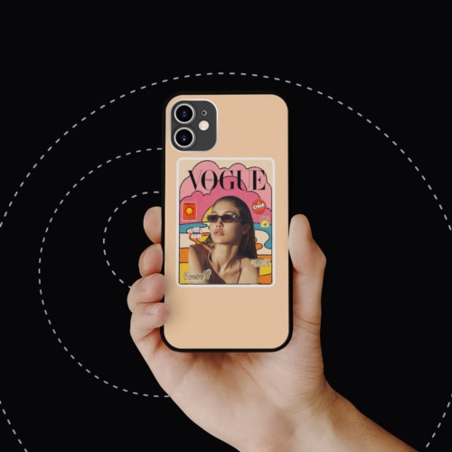 Ốp lưng iphone SAMSUNG hình groovy girl collage art dada dadaism lưng cứng  cho các dòng iPhone PAP20210698
