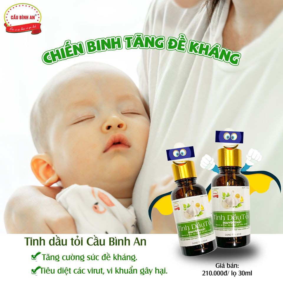 Tinh dầu tỏi Cầu Bình An