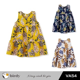 [BIRDY - VA22] Đầm bé gái thiết kế (Váy bé gái) Hai dây buộc nơ - Hàng cao cấp