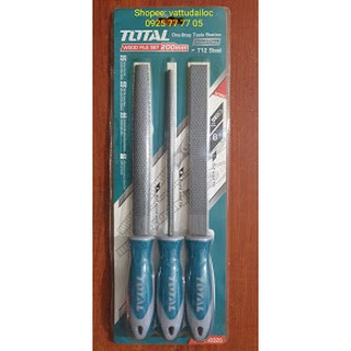 Bộ 3 cây dũa GỖ TOTAL ( Chính Hãng )