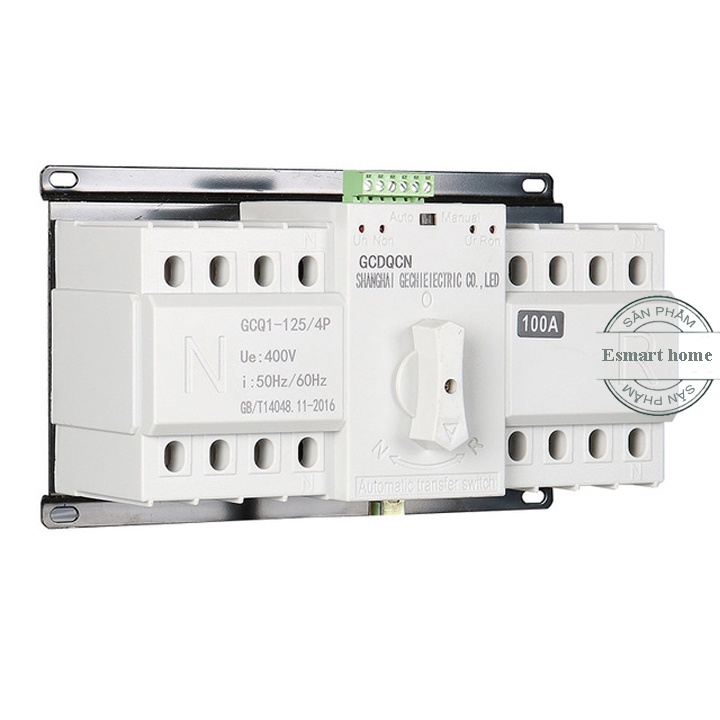Bộ chuyển đổi hai nguồn điện tự động ATS 100A 3 pha 380v - cầu dao đảo chiều tự động