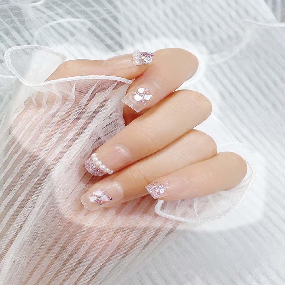 AROMA Hộp Kim Tuyến 6 Ngăn Trang Trí Móng Tay Nghệ Thuật