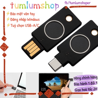 Yubikey Bio - Thiết bị xác thực 2 yếu tố nhận dạng vân tay