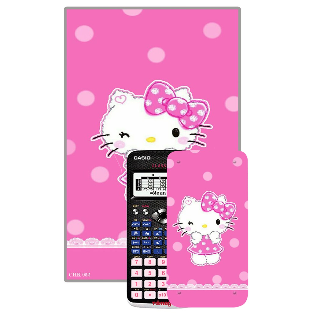 Decal máy tính Casio Hello Kitty 053