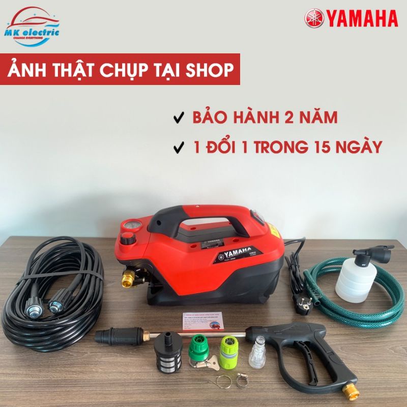 Máy rửa xe mini- máy rửa xe cao áp YAMAHA 2800W HA889A- có chỉnh áp bảo hành 24 tháng