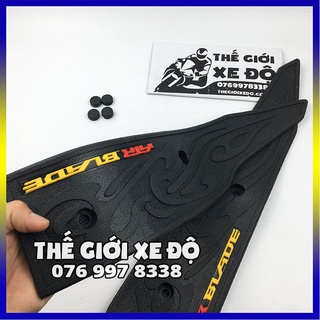 Thảm để chân ab 150 125 cc cao su lót sàn xe air blade 2020 - 2021 - 2022 airblade