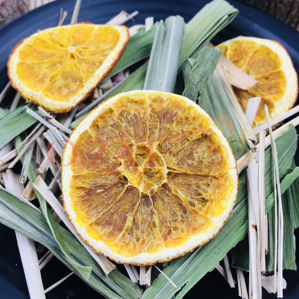 Trà cam sả lá dứa O.ZAT Food 50g - 100g giảm cân thanh lọc cơ thể tăng cường sức đề kháng